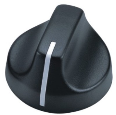 46032 Black  Plastic Assembly Knobs with white indicator